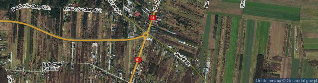 Zdjęcie satelitarne Mickiewicza Adama ul.